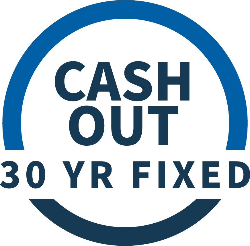Cash-out 30-Year Refinance Mortgage Icon