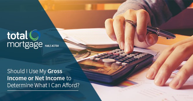 Should I Use My Gross Income or Net Income to Determine What I Can Afford?